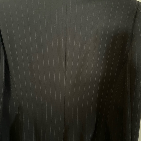 Armani Collezioni black one button blazer-16 - Picture 13 of 16